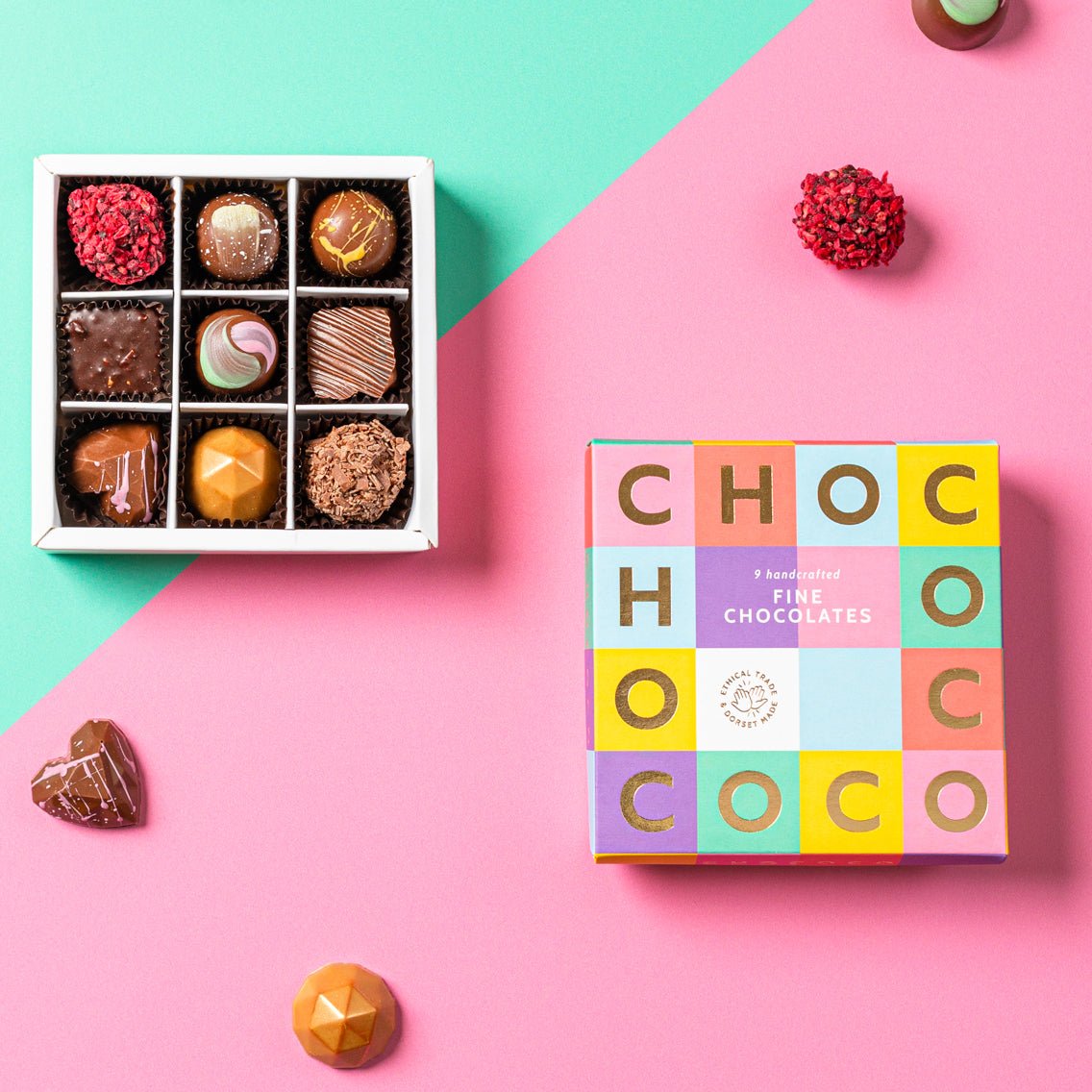 トライアルセット・サンプル chococo Chococo Milk Chocolate Selection Box – Love Orchids