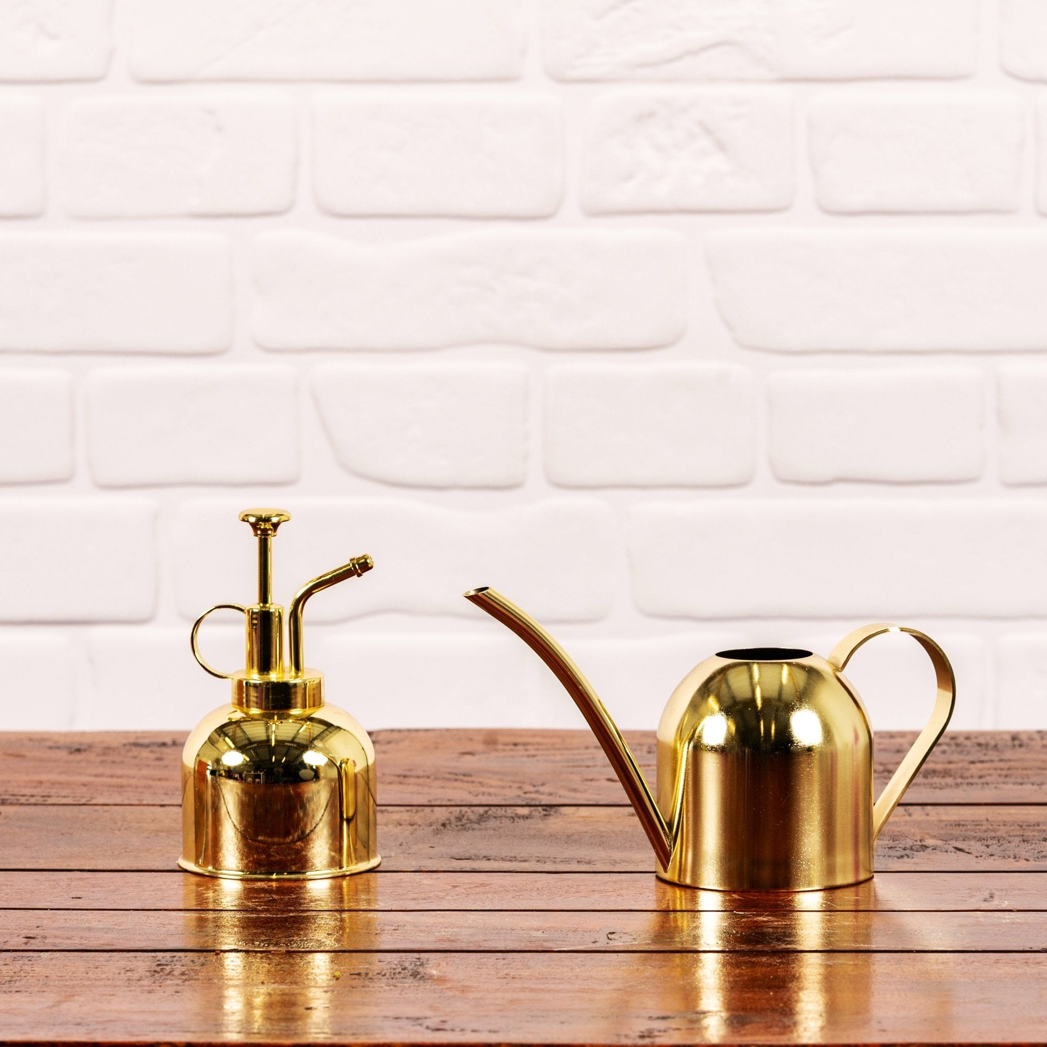 Premium Gold Watering Can - Love Orchids