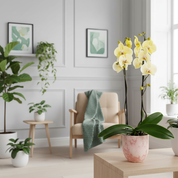 Barton: Large Orchid in Ceramic