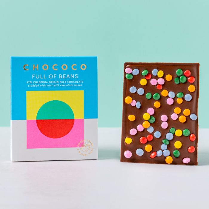 Chococo Full of Beans Chocolate Bar - Love Orchids