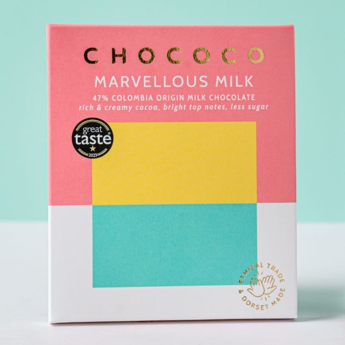 Chococo Marvellous Milk Chocolate Bar - Love Orchids