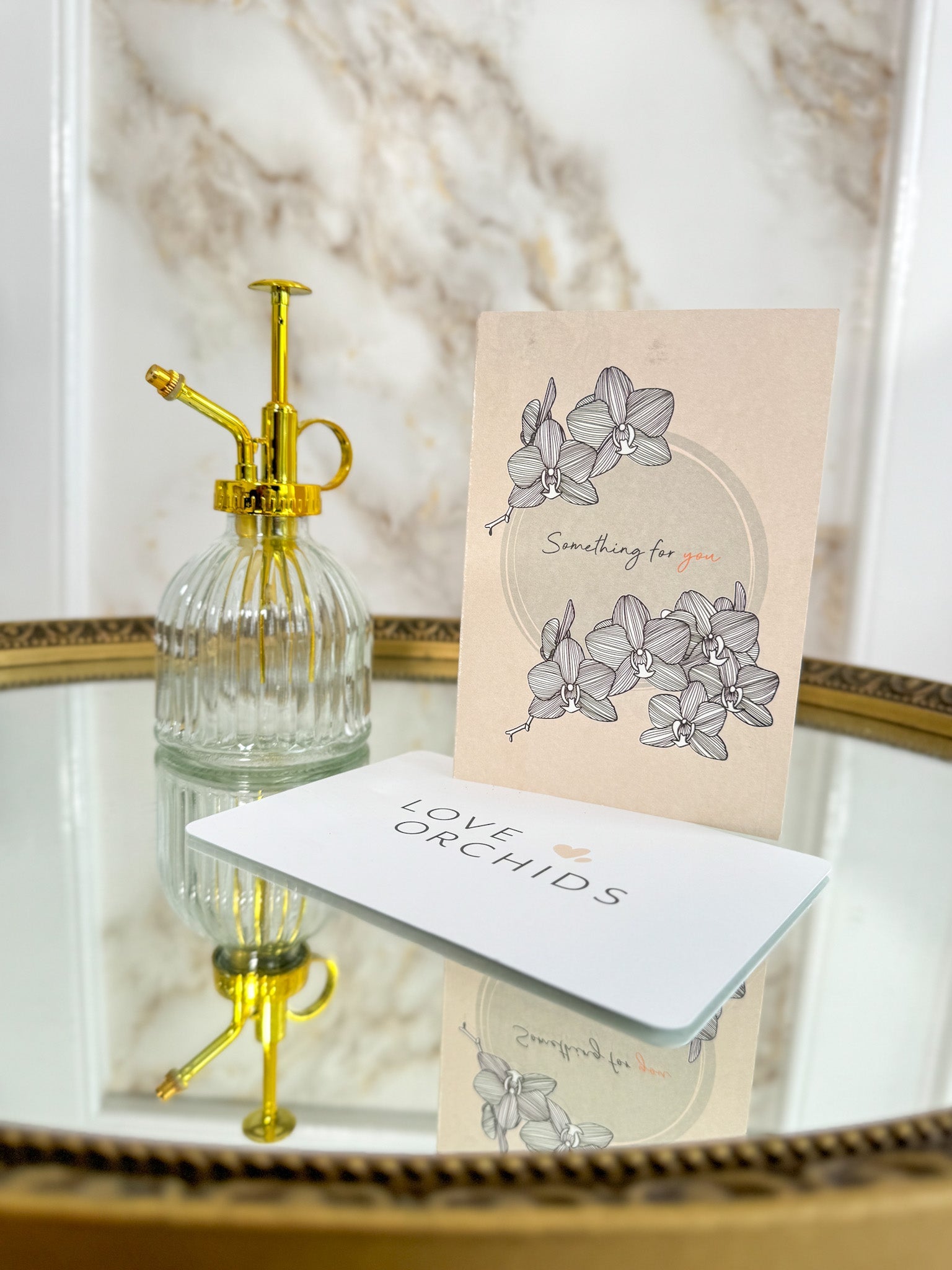 Orchid Glass Mister - Love Orchids