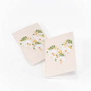 Personalised Greetings Card - Love Orchids