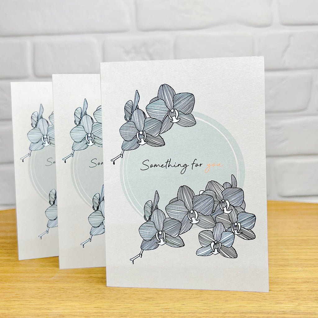 A Personalised Gift Card - Love Orchids