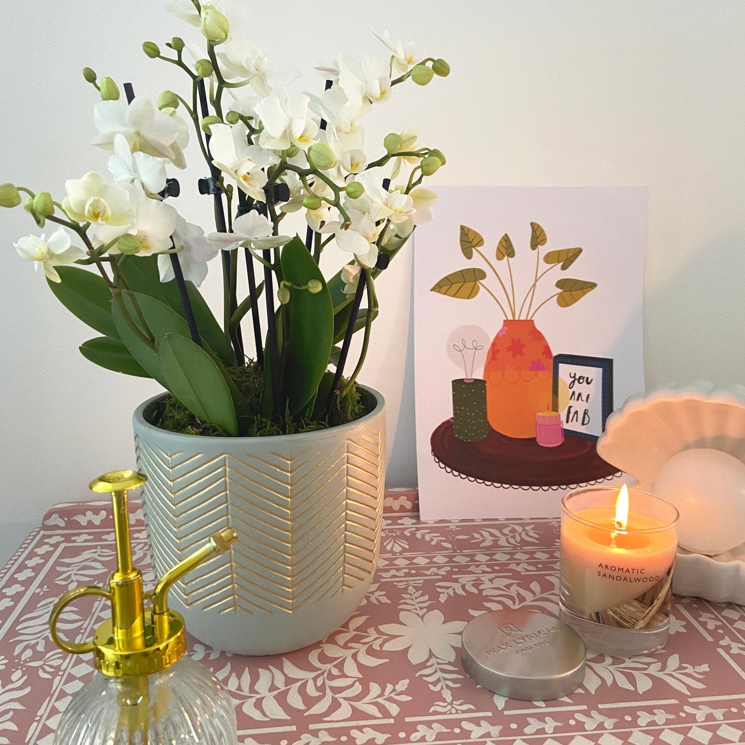 Hale: Orchid Vase - Love Orchids